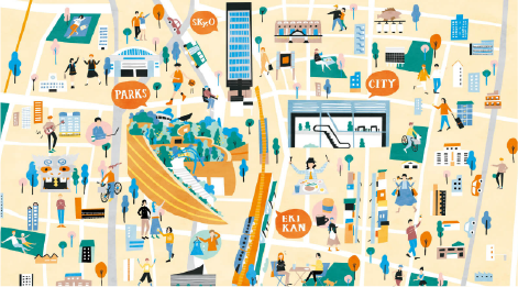 なんばパークス/なんばCITY/なんばスカイオ/なんばEKIKAN